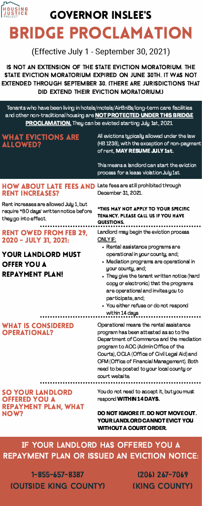 Eviction Prevention | Washington Low Income Housing Alliance